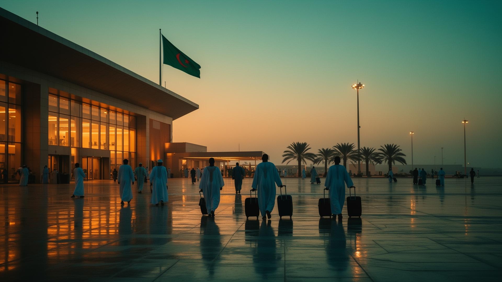 Mauritania at dusk
